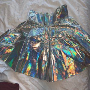 Silver reflective skirt